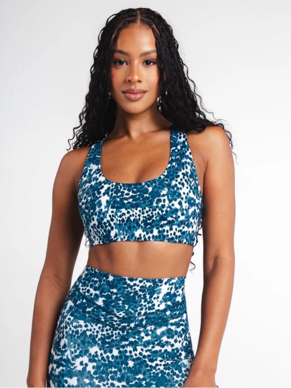 Vitality Pulse Bra in Marine Feline Size Small